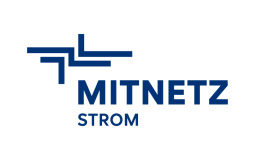 Logo der Mitteldeutschen Netzgesellschaft Strom