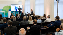 Vortrag in einem Silent-Forum des Treffpunkt Netze 2023