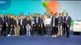 Gruppenfoto der BDEW-Nachwuchsinitiative auf dem Treffpunkt Netze 2025